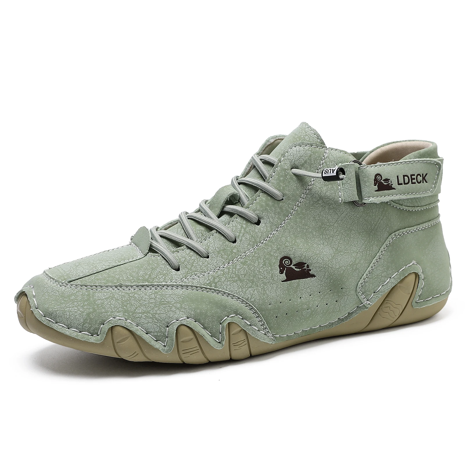 Men'S Shoes Hey Dude - รองเท้าหนังแท้ผู้ชายรองเท้าบูทหุ้มข้อ 2026 รองเท้าผ้าใบผู้ชายกลางแจ้งแบบผูกเชือกรองเท้าลำลองแฟชั่นรองเท้าโลฟเฟอร์ฤดูหนาวรองเท้าบูทที่อบอุ่น