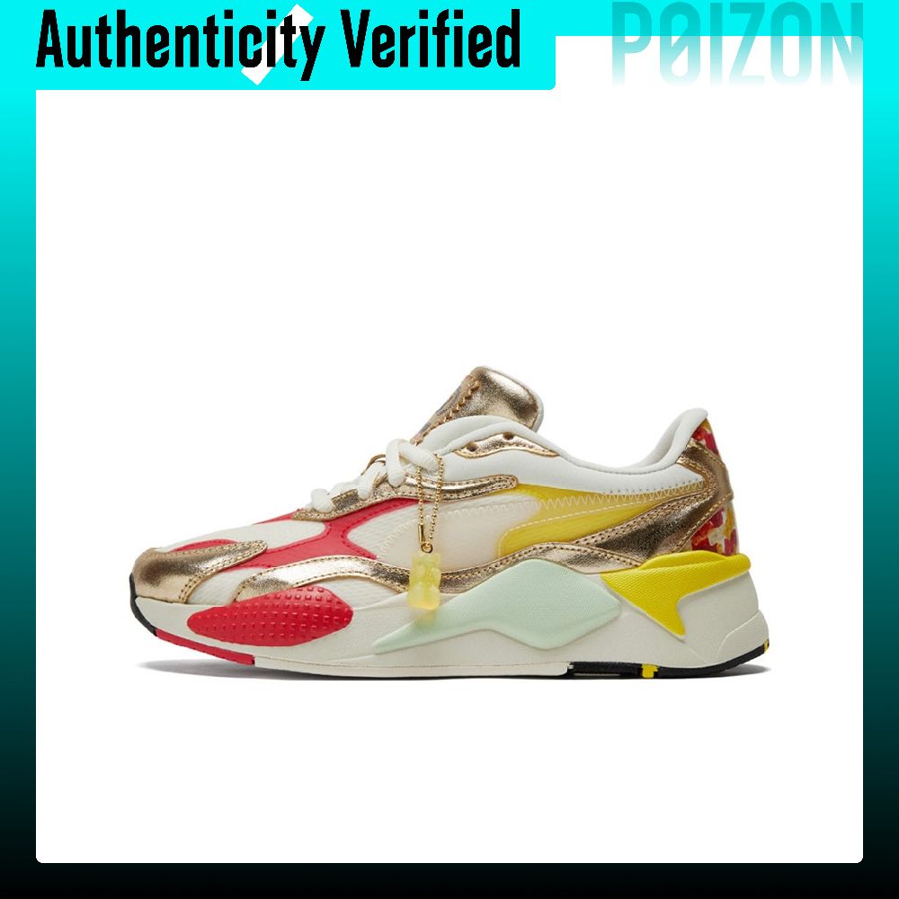Puma Shoes Rs-X - รองเท้าลำลอง PUMA RS-X แบบสวม ใส่ได้ทั้งชายและหญิง สีแดง/เหลือง/ขาว/ทอง/ดำ