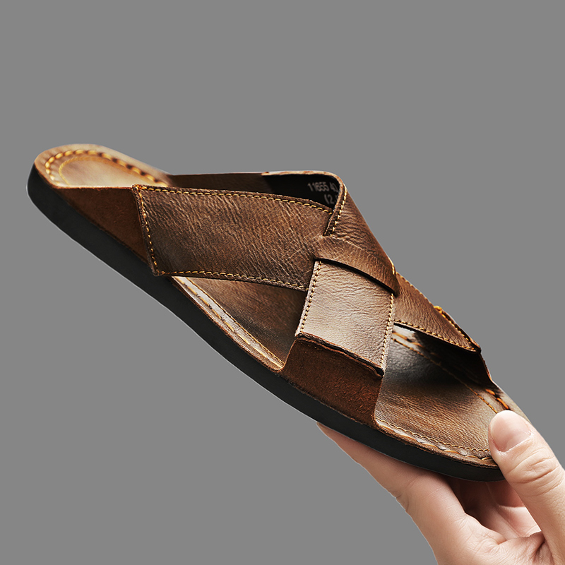 รองเท้าแตะหนังแท้แฟชั่นสำหรับผ - Men'S Shoes Hey Dude บทวิจารณ์และราคา