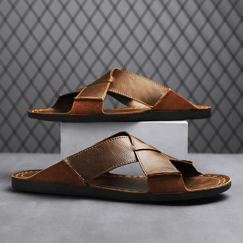 รองเท้าแตะหนังแท้แฟชั่นสำหรับผ - Men'S Shoes Hey Dude บทวิจารณ์และราคา