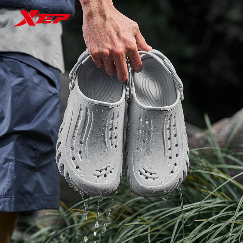 XTEP รองเท้าแตะผู้ชาย EVA กันล - Men'S Shoes Water Resistant บทวิจารณ์และราคา