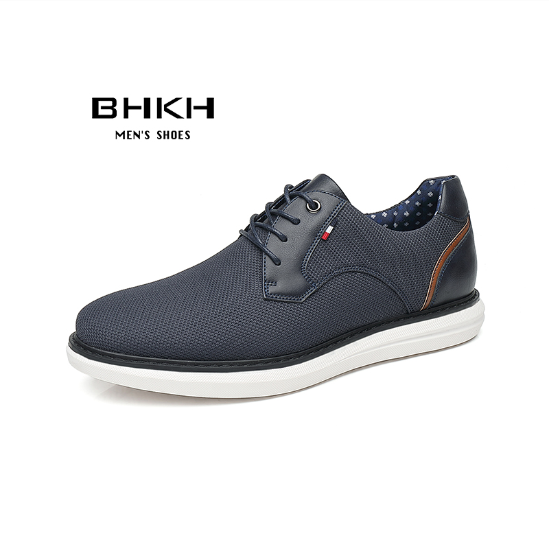 รองเท้าหนังแท้ BHKH 2026 รองเท - Men'S Shoes Smart บทวิจารณ์และราคา