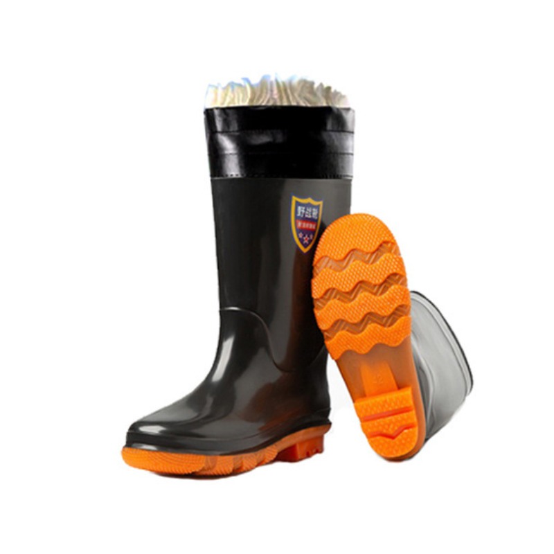 รองเท้าบูทกันฝนแบบ PVC สำหรับผ - Men'S Shoes Water Resistant บทวิจารณ์และราคา