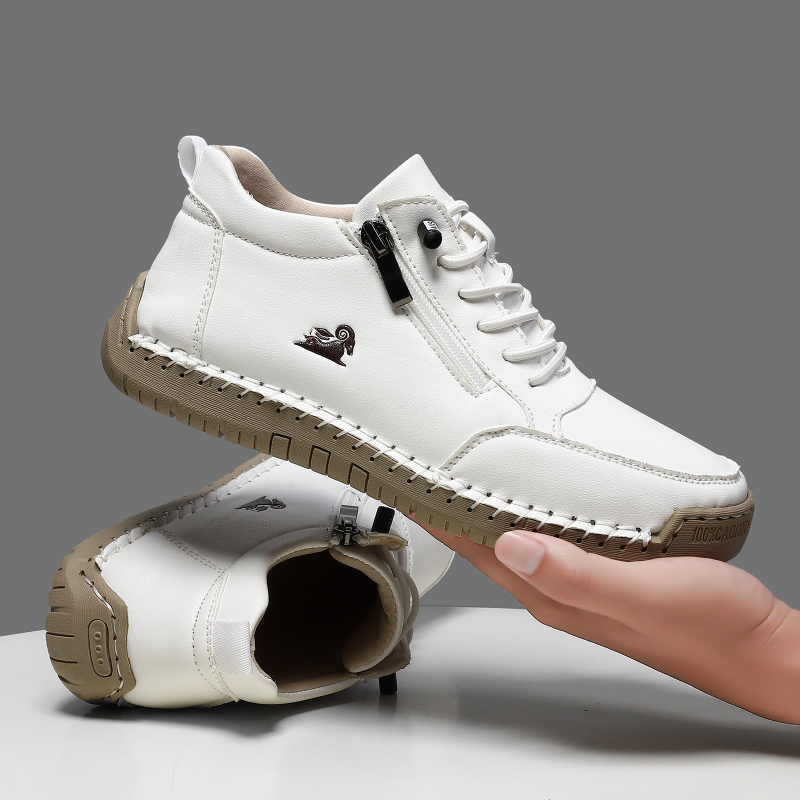 รองเท้าผ้าใบสตรีรองเท้าหนังทำม - Men'S Shoes Hey Dude บทวิจารณ์และราคา